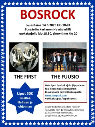 Bosrock konsertti 14.6.2025